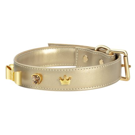 Gold Heart Collar